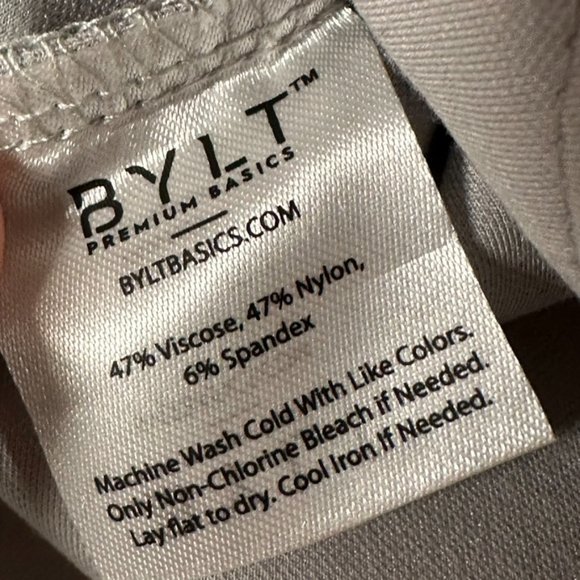 Bylt Mens Elite Drop Cut Pullover Hoodie Sweatshirt Grey Size Large NWT Comfy - Picture 7 of 11